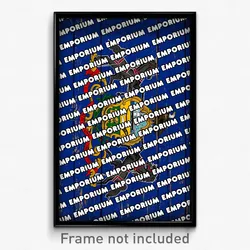 Emporium Pennsylvania Poster (PA City Souvenir 11x17 Town Print)