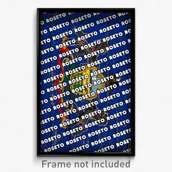 Roseto Pennsylvania Poster (PA City Souvenir 11x17 Town Print)