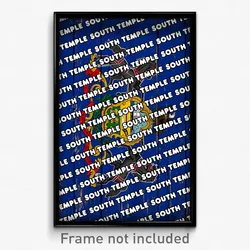 South Temple Pennsylvania Poster (PA City Souvenir 11x17 Town Print)