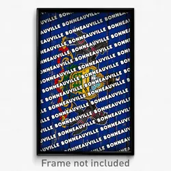 Bonneauville Pennsylvania Poster (PA City Souvenir 11x17 Town Print)