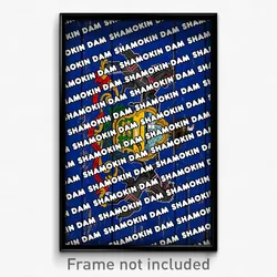 Shamokin Dam Pennsylvania Poster (PA City Souvenir 11x17 Town Print)