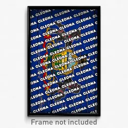 Cleona Pennsylvania Poster (PA City Souvenir 11x17 Town Print)