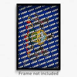 Loop Pennsylvania Poster (PA City Souvenir 11x17 Town Print)