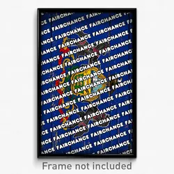 Fairchance Pennsylvania Poster (PA City Souvenir 11x17 Town Print)