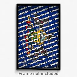 Tunkhannock Pennsylvania Poster (PA City Souvenir 11x17 Town Print)