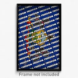 Freedom Pennsylvania Poster (PA City Souvenir 11x17 Town Print)