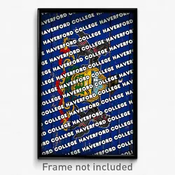 Haverford College Pennsylvania Poster (PA City Souvenir 11x17 Town Print)