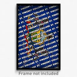 St. Vincent College Pennsylvania Poster (PA City Souvenir 11x17 Town Print)