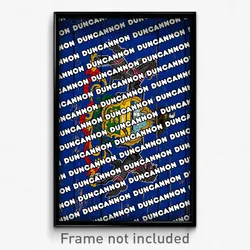 Duncannon Pennsylvania Poster (PA City Souvenir 11x17 Town Print)