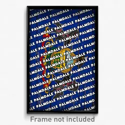 Palmdale Pennsylvania Poster (PA City Souvenir 11x17 Town Print)