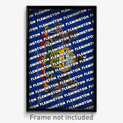 Flemington Pennsylvania Poster (PA City Souvenir 11x17 Town Print)