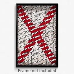 Brent Alabama Poster (AL City Souvenir 11x17 Town Print)