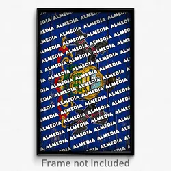 Almedia Pennsylvania Poster (PA City Souvenir 11x17 Town Print)