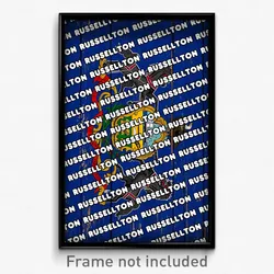 Russellton Pennsylvania Poster (PA City Souvenir 11x17 Town Print)