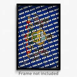 Pen Mar Pennsylvania Poster (PA City Souvenir 11x17 Town Print)