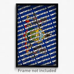 Smithfield Pennsylvania Poster (PA City Souvenir 11x17 Town Print)