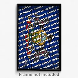 Hawley Pennsylvania Poster (PA City Souvenir 11x17 Town Print)