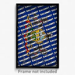 Calumet Pennsylvania Poster (PA City Souvenir 11x17 Town Print)