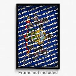 Harleigh Pennsylvania Poster (PA City Souvenir 11x17 Town Print)