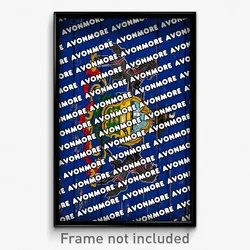 Avonmore Pennsylvania Poster (PA City Souvenir 11x17 Town Print)