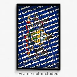 Rimersburg Pennsylvania Poster (PA City Souvenir 11x17 Town Print)