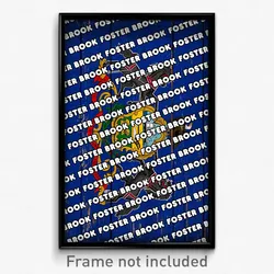 Foster Brook Pennsylvania Poster (PA City Souvenir 11x17 Town Print)