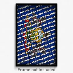 New Philadelphia Pennsylvania Poster (PA City Souvenir 11x17 Town Print)