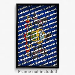 Marianne Pennsylvania Poster (PA City Souvenir 11x17 Town Print)