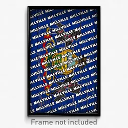 Millville Pennsylvania Poster (PA City Souvenir 11x17 Town Print)
