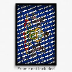New Market Pennsylvania Poster (PA City Souvenir 11x17 Town Print)
