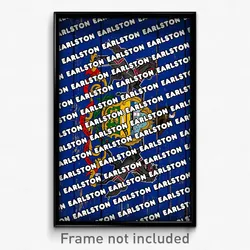 Earlston Pennsylvania Poster (PA City Souvenir 11x17 Town Print)