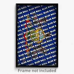 Blue Ball Pennsylvania Poster (PA City Souvenir 11x17 Town Print)
