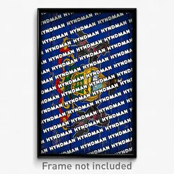 Hyndman Pennsylvania Poster (PA City Souvenir 11x17 Town Print)