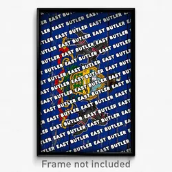 East Butler Pennsylvania Poster (PA City Souvenir 11x17 Town Print)