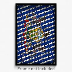 Morrisdale Pennsylvania Poster (PA City Souvenir 11x17 Town Print)