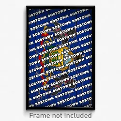Bobtown Pennsylvania Poster (PA City Souvenir 11x17 Town Print)
