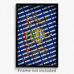 Bird-in-Hand Pennsylvania Poster (PA City Souvenir 11x17 Town Print)