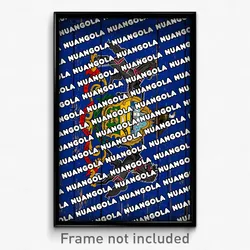 Nuangola Pennsylvania Poster (PA City Souvenir 11x17 Town Print)