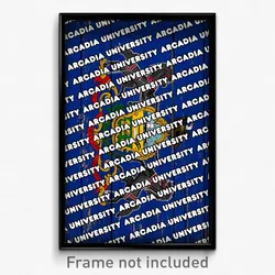 Arcadia University Pennsylvania Poster (PA City Souvenir 11x17 Town Print)