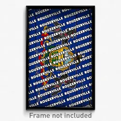 Rouzerville Pennsylvania Poster (PA City Souvenir 11x17 Town Print)
