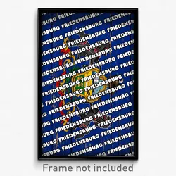 Friedensburg Pennsylvania Poster (PA City Souvenir 11x17 Town Print)