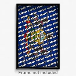 Kersey Pennsylvania Poster (PA City Souvenir 11x17 Town Print)