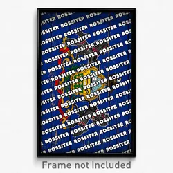 Rossiter Pennsylvania Poster (PA City Souvenir 11x17 Town Print)