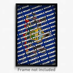 Hummels Wharf Pennsylvania Poster (PA City Souvenir 11x17 Town Print)