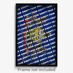 Eighty Four Pennsylvania Poster (PA City Souvenir 11x17 Town Print)