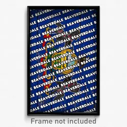 Beaverdale Pennsylvania Poster (PA City Souvenir 11x17 Town Print)