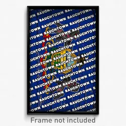 Rauchtown Pennsylvania Poster (PA City Souvenir 11x17 Town Print)