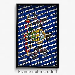 Hickory Pennsylvania Poster (PA City Souvenir 11x17 Town Print)