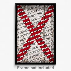 Eutaw Alabama Poster (AL City Souvenir 11x17 Town Print)