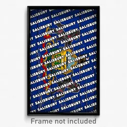 Salisbury Pennsylvania Poster (PA City Souvenir 11x17 Town Print)